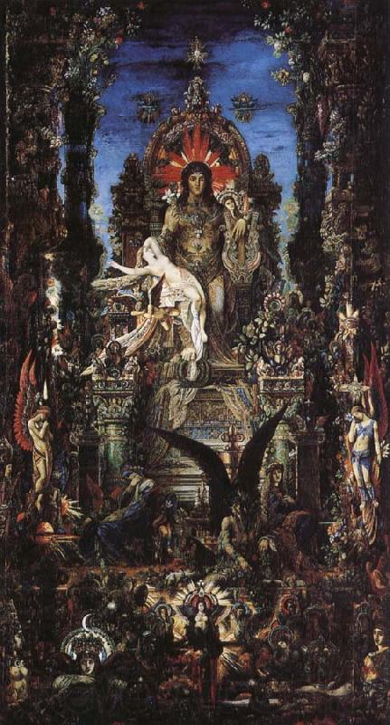 Gustave Moreau Jupiter and Semele Germany oil painting art